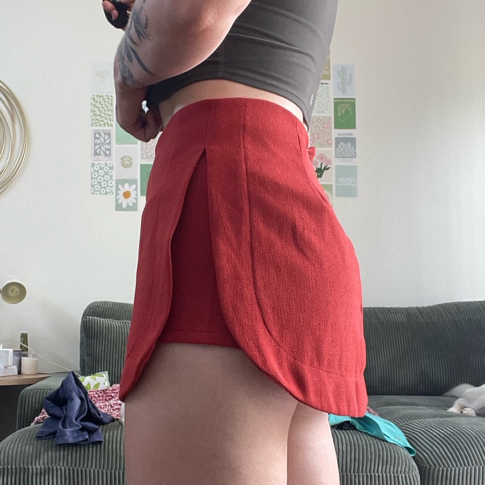 Rust Skort - Picture 2 of 8